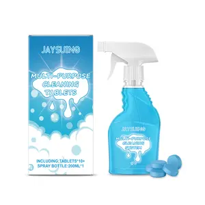 Jaysuing multi-purpose cleaner multi-purpose cleaning effervescent tablets mild decontamination grease odor cleaner