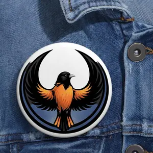 Maryland Logo Pin – Bold Symbol of Power & Freedom