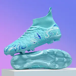 New Men's Soccer Cleats, Lightweight, Wear-Resistant, Versatile, Anti-Slip, for Campus Students, Training, Workouts, Matches, Professional Sports Soccer Shoes, Men's Outdoor Sneakers, Men's Group Sneakers