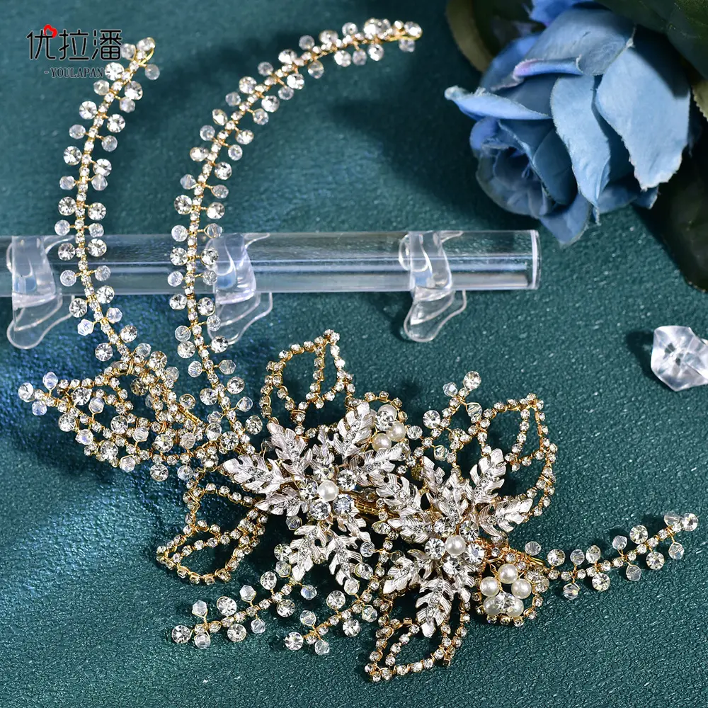 Gold hair ornament HP254