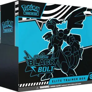 Black Bolt Elite trainer box ETB - RIPPED LIVE ON STREAM