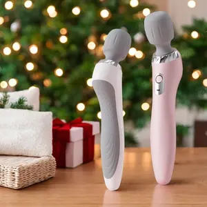 Portable USB Rechargeable Handheld Massager, High-Frequency Vibration Motor, Neck Back Leg Waist Muscle Relaxation, 1 Box