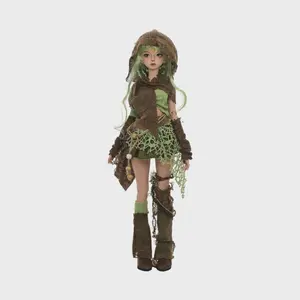 Kaka G Bjd Doll Set, 44cm Jointed Action Figure, Articulated Figures, Complete Kit, Explorer Navigator, Detachable Poseable Doll, Perfect for Collectors
