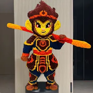 7856 Pieces Goku DIY Model, Creative Educational Toys for Youth and Adults, Home Decoration, Birthday Gift, Christmas Gift, Building Block Sets