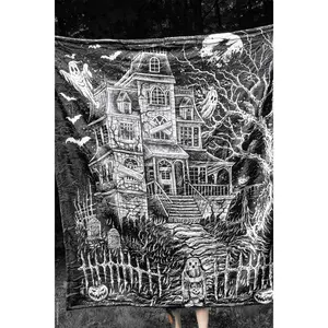 Haunted Mansion Throw Blanket