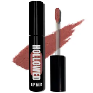 HOLLOWED Velvet Matte Lip Mud, Whipped Texture Lipstick with Soft Blurring Matte Finish | Comfortable and Buildable Coverage | Vegan & Cruelty Free | 5 Shades (HB - 487 (Light Pink))