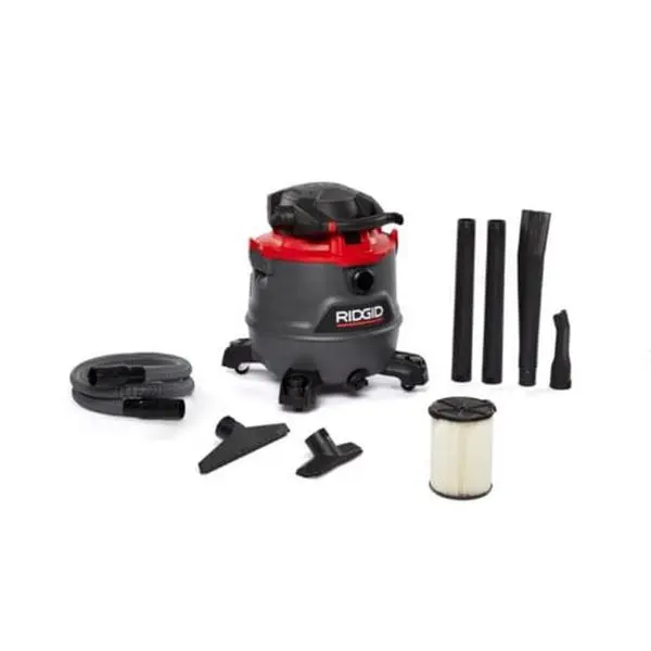 Ridgid 16 Gal NXT Portable Wet-Dry Vacuum with Detachable Blower, Ideal for Household Cleaning - Portable Wet-Dry Vacuums