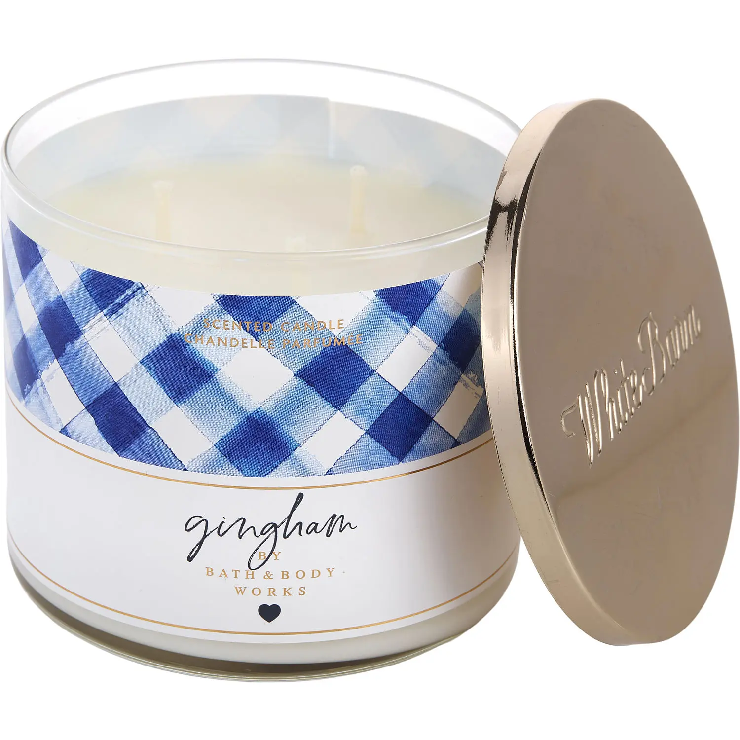 Bath & Body Works By Bath & Body Works Gingham Scented Candle For Women