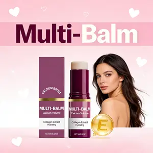 Multi-Balm Vitamin E & Collagen Infused Hydrating Moisturizing Barrier Repair Balm for Eyes Lips Neck All Skin Types