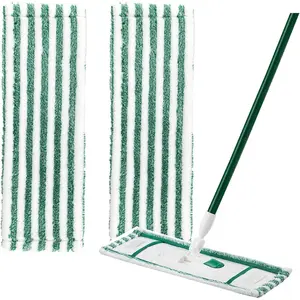 2 Pack Replacent Mop Refills Compatible with Libman Wet & Dry Microfiber Mop, Washable Microfiber Cloth Mop  Pads for Wet and Dry Use (Set of 2)