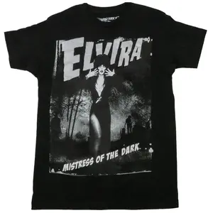 Elvira Grey Zombie T-Shirt