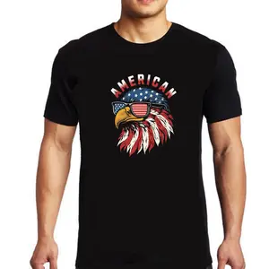 COD American Eagle Graphic T-Shirt for Men Women College Outfit Oversized Loose Fit Breathable Cotton Day Dress Fashion Top - Minimalist