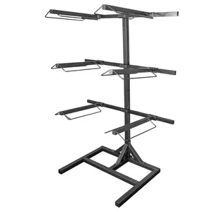 Easy-Up Pro Stand With 6 Saddle Racks