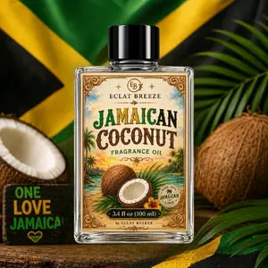 3.4oz Jamaican Coconut Fragrance Oil Suitable for Diffuser and More