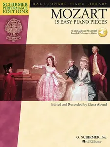 USED-Mozart - 15 Easy Piano Pieces [With CD] by Elena Abend (Paperback)