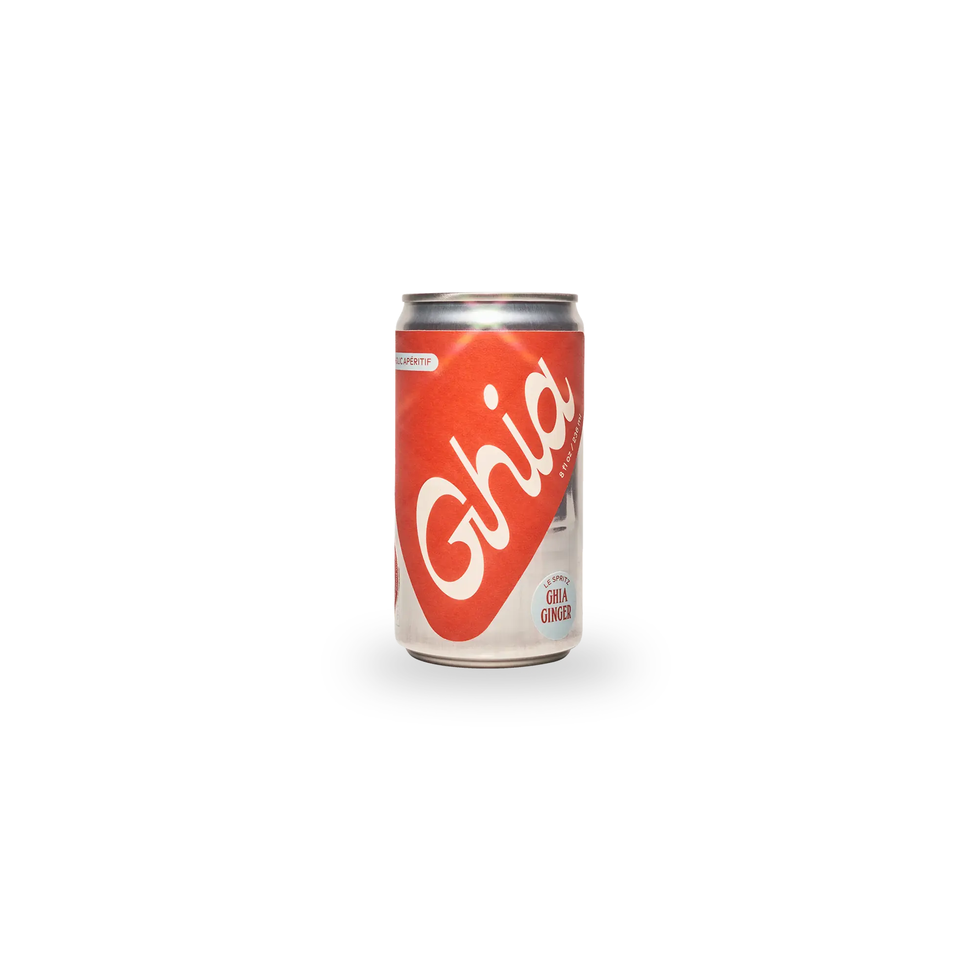Ghia Le Spritz Ginger – Non-Alcoholic Sparkling Aperitif with Bold Ginger, Botanicals & Bitters | Zesty, Alcohol-Free & Ready-to-Drink | Vegan, Sugar-Free & Perfect for Mindful Sipping, Social Moments & Sober-Curious Cheers