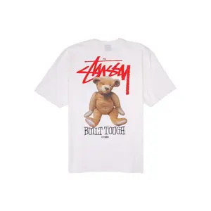 Stussy Men's Built Tough Tee White, from StockX
