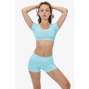 8319GD - Garment Dye Yoga Shorts
