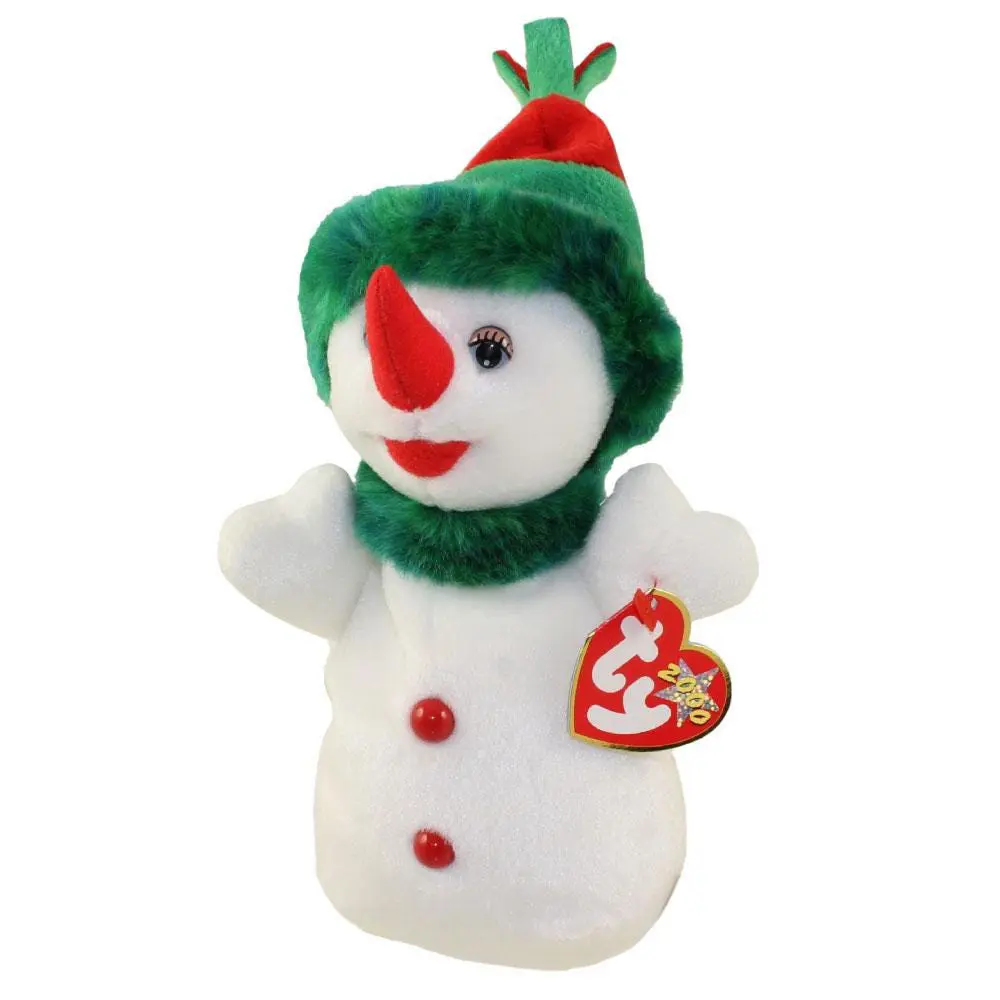 TY Beanie Baby - SNOWGIRL the Snowgirl (8.5 inch) (2000) MWMTs