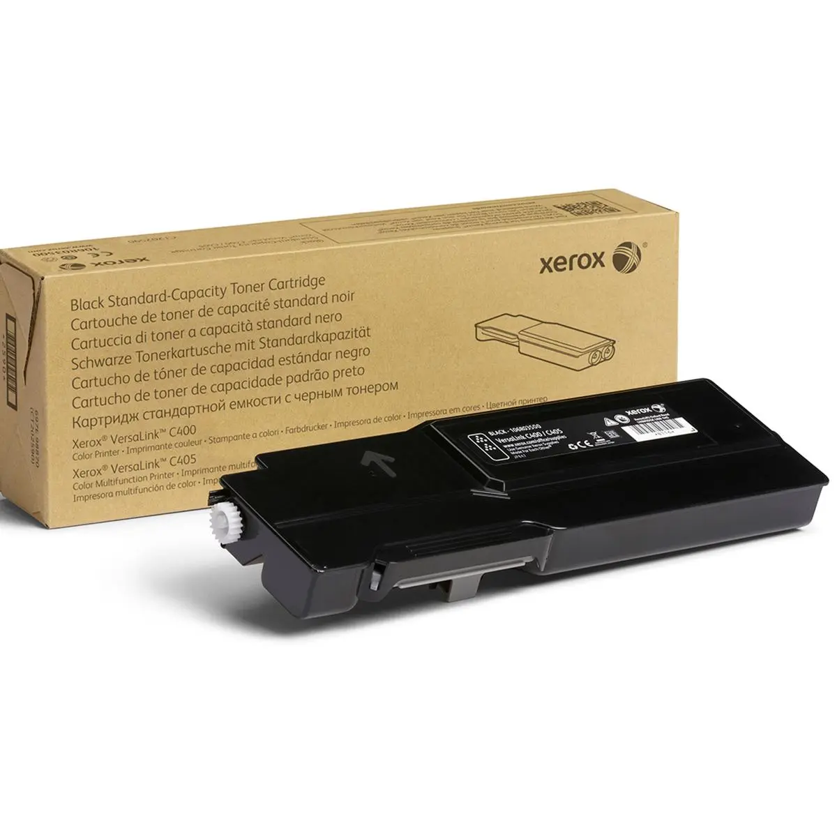 Xerox Genuine Black Standard Capacity Toner Cartridge - for VersaLink C400 & Select Series Printers, 2500 Pages High Yield, Genuine Parts, Crisp Output, Optimal Printing Performance