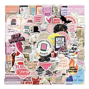 150Pcs Book Stickers for Kindle, Bookish Reading Booktok Stickers for Adult, Romance Jesus Christian Fantasy Spicy Journal Book Themed Decorative Tiles Stickers Aesthetic Kindle Accessories for Clear Case Book Lover Gifts