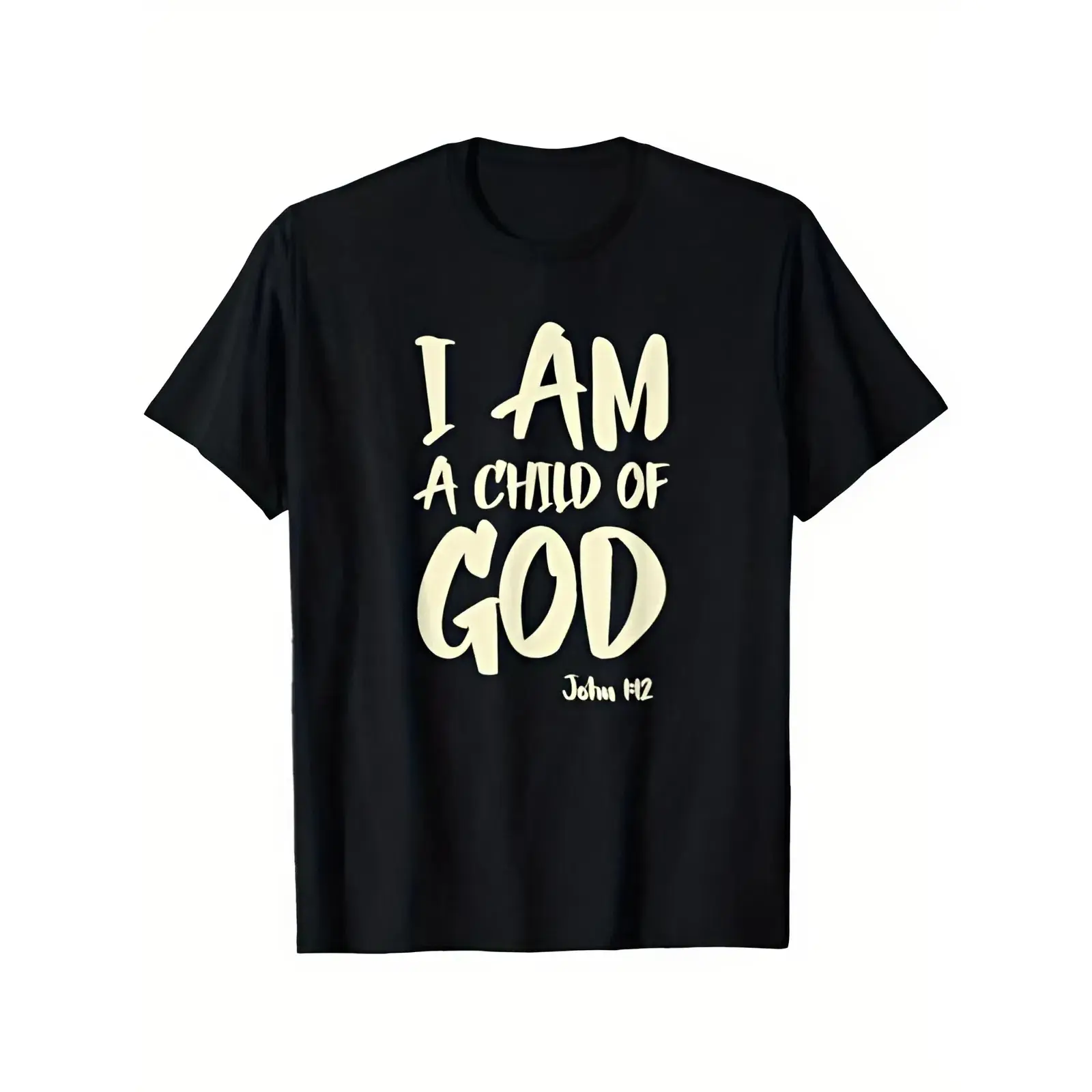 I Am a Youngsters of God" John 1:12 Faith Youth and Adult Sweatshirt T-Shirt Jesus Youth Boys Clothes, Jesus shirt, Outdoor Apparel, Christian Tee, Funny shirt,Trending tee, youth clothing, gift for son and daughter, Vacation outfit