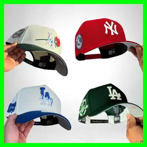 MLB New Era LA Dodgers NY Yankees Snapback Hat – 9FORTY Adjustable & 59FIFTY Fitted Baseball Cap for Men Women, Urban Streetwear USA 2026, Vintage Hip Hop Sport Style, Curved Brim Trucker Hat, TikTok Fashion Trend Everyday Cap