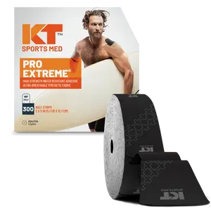KT Tape Pro Extreme 300 Half-Strips 5" Precut Athletic Tape