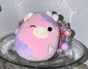 Ms. Cow Squishmallow Kandi Cuff