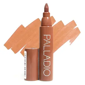 Palladio Lip Stain, Hydrating and Waterproof Formula, Matte Color Look, Long-lasting All Day Wear Lip Color, Smudge Proof Natural Finish, Precise Chisel Tip Marker, Pinky