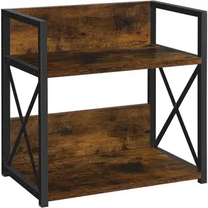 Countertop Shelf Organizer,Coffee Bar Accessories,Spice Rack,Coffee Counter Shelf,2 Tier Coffee Organizer Station for Mugs,Cups,Cream,Syrup