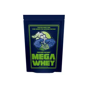 Protein Factory Mega Whey Protein 5 lbs Plain 24g Protein Per Serving No Soy No Sugar Added 70 Servings Us Made In Wisconsin