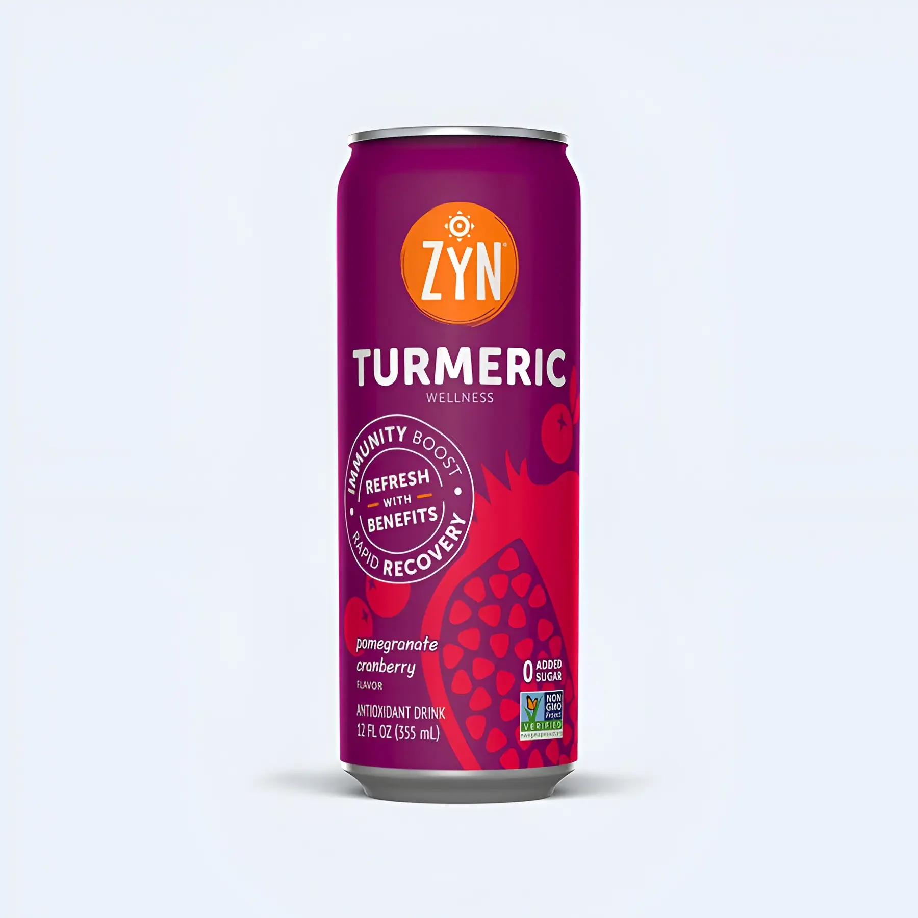 ZYN Turmeric Wellness Drink - Pomegranate Cranberry