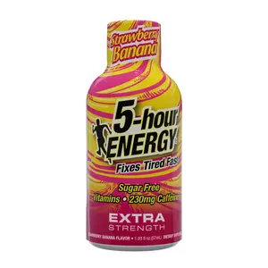 Strawberry Banana Flavor Extra Strength 5-hour ENERGY Shots