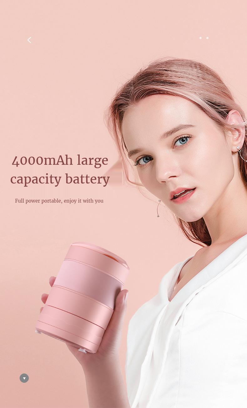 450ML Mini Portable Blender Mixer Cooking Appliances Food Processor Food Mixers Smoothie Blenders Cup Juicers Kitchen Appliance