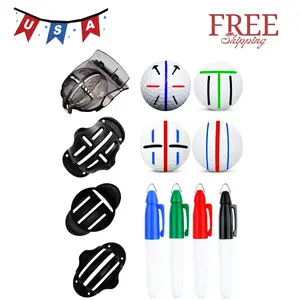 8 Pack Precision Golf Ball Marker