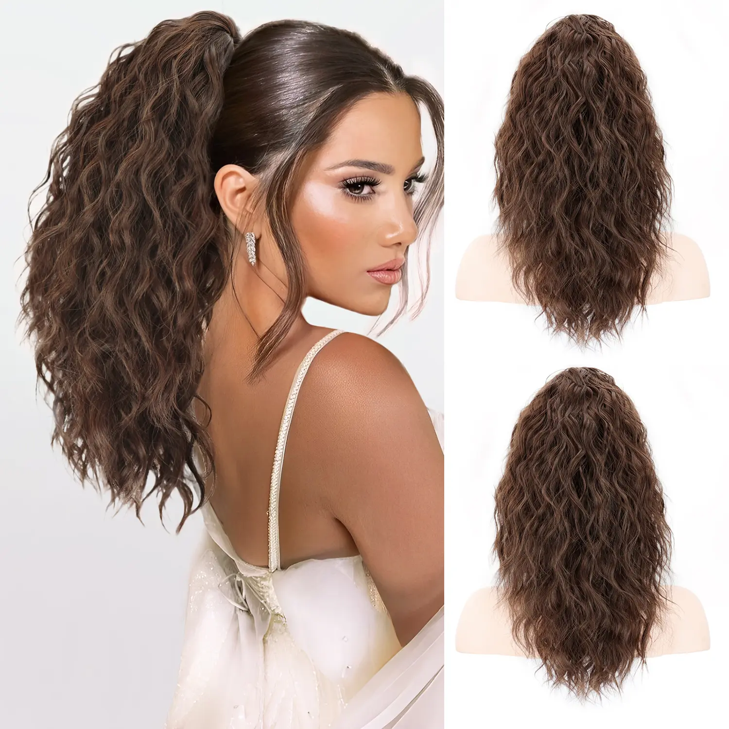 18inch-Medium Brown