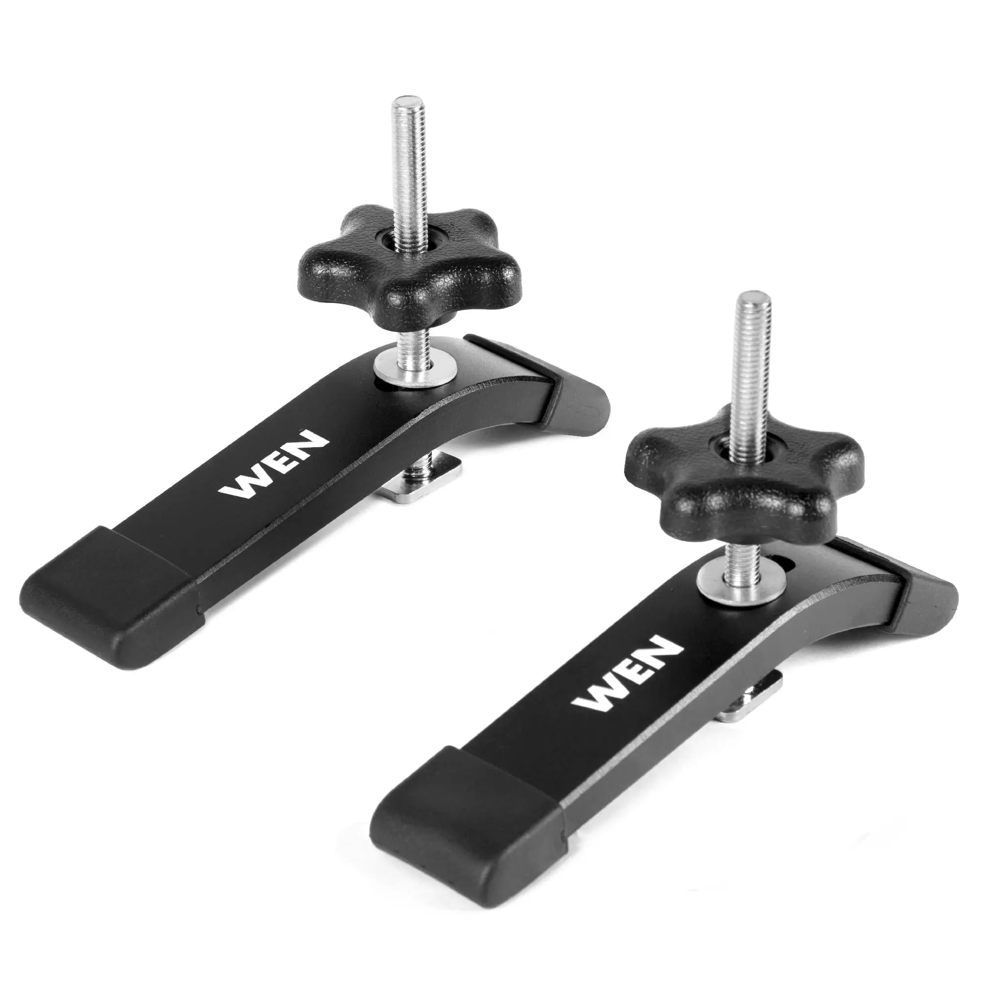 WEN WAT002 5-1/2-Inch Universal T-Track Hold Down Clamps for Woodworking