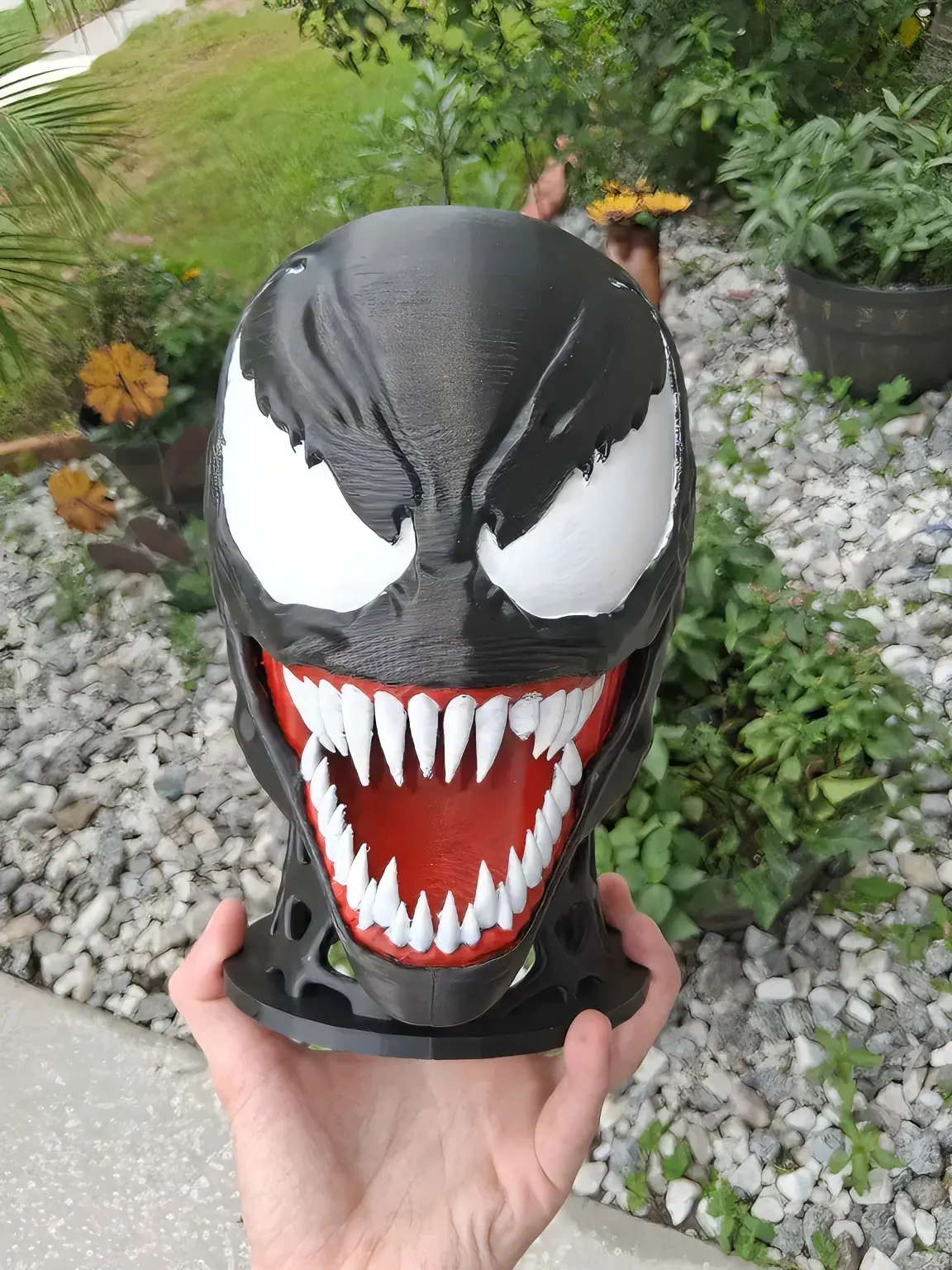 Headphone Stand 3D Printed Hand Painted