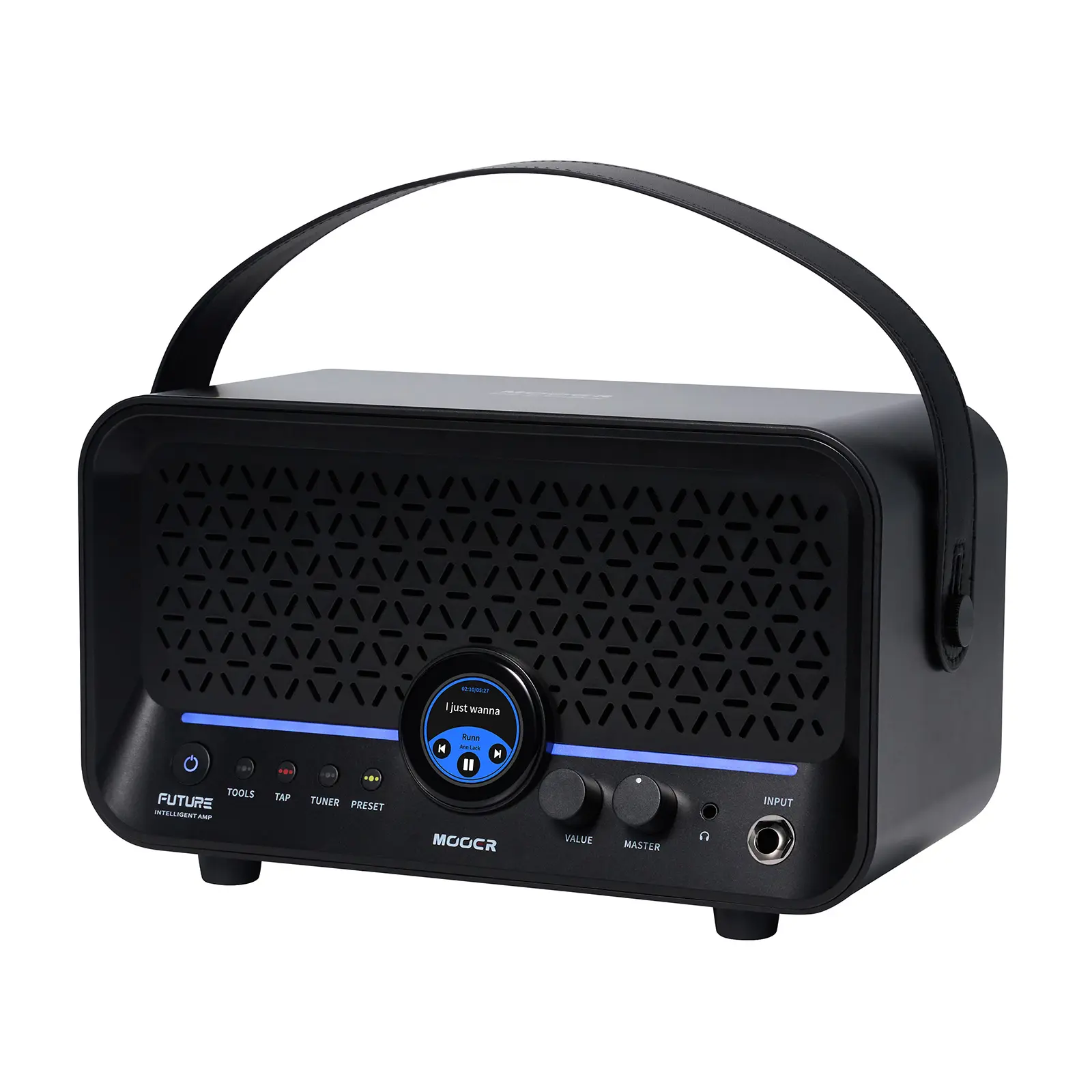 MOOER Powerful 15W Bluetooth 5.0 Stereo Guitar Amplifier with Smart Effects App 69 Effects Recharge Built-in Lithium Battery 4000mAh