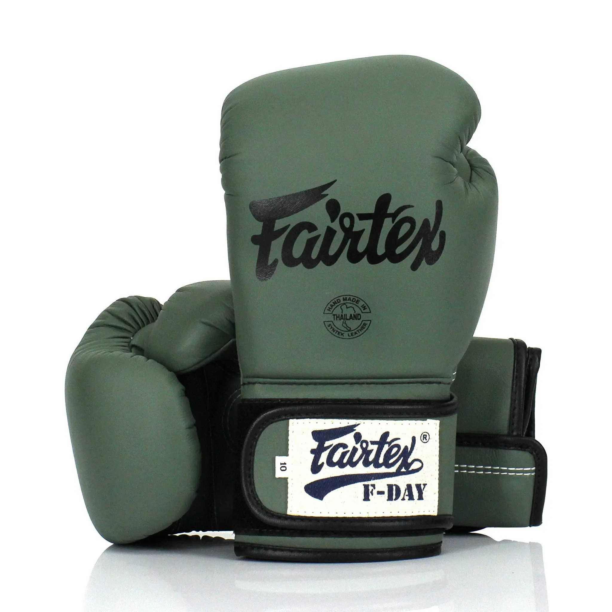 Fairtex BGV11 F Day Microfiber Boxing Gloves, Shock Absorbing Training Gloves for Muay Thai and Sparring with Secure Velcro Strap, Athletic Sports Gloves