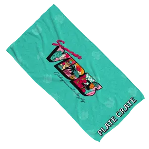 Summer Vibes Beach Towel