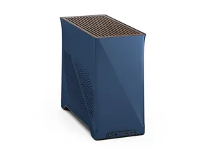 Fractal Design Era 2 Midnight Blue Anodized Aluminum/Steel Mini-ITX Compact Small Form Factor PC Case