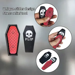 Sensory Pain Stim Fidget Toys for Adults & Teens, Anxiety and Stress Relief Items, 3D Printed Tactile Toy, Designed for Fun and Relaxation, Edc Fidget Slider, Sensory Toys