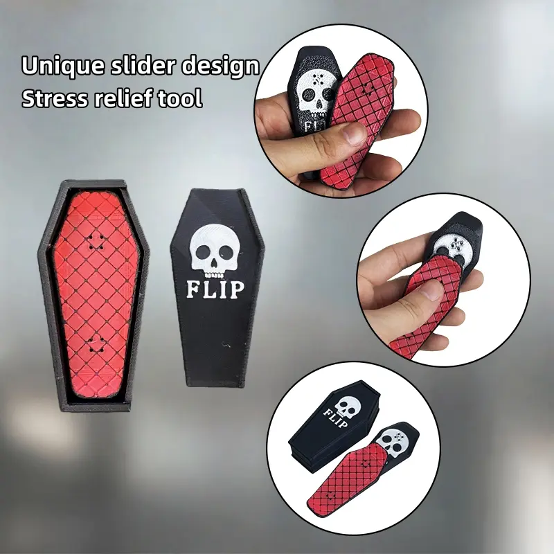 Sensory Pain Stim Fidget Toys for Adults & Teens, Anxiety and Stress Relief Items, Anxiety Fidgets, 3D Printed Tactile Toy, fidget slider, Fidget Gadget