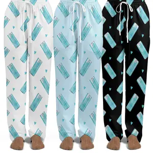 Iced Vanilla Berry Edition Bull Energy Drink Pajama Pants – Soft Lounge Pants for Women, Cozy Gift Sleepwear
