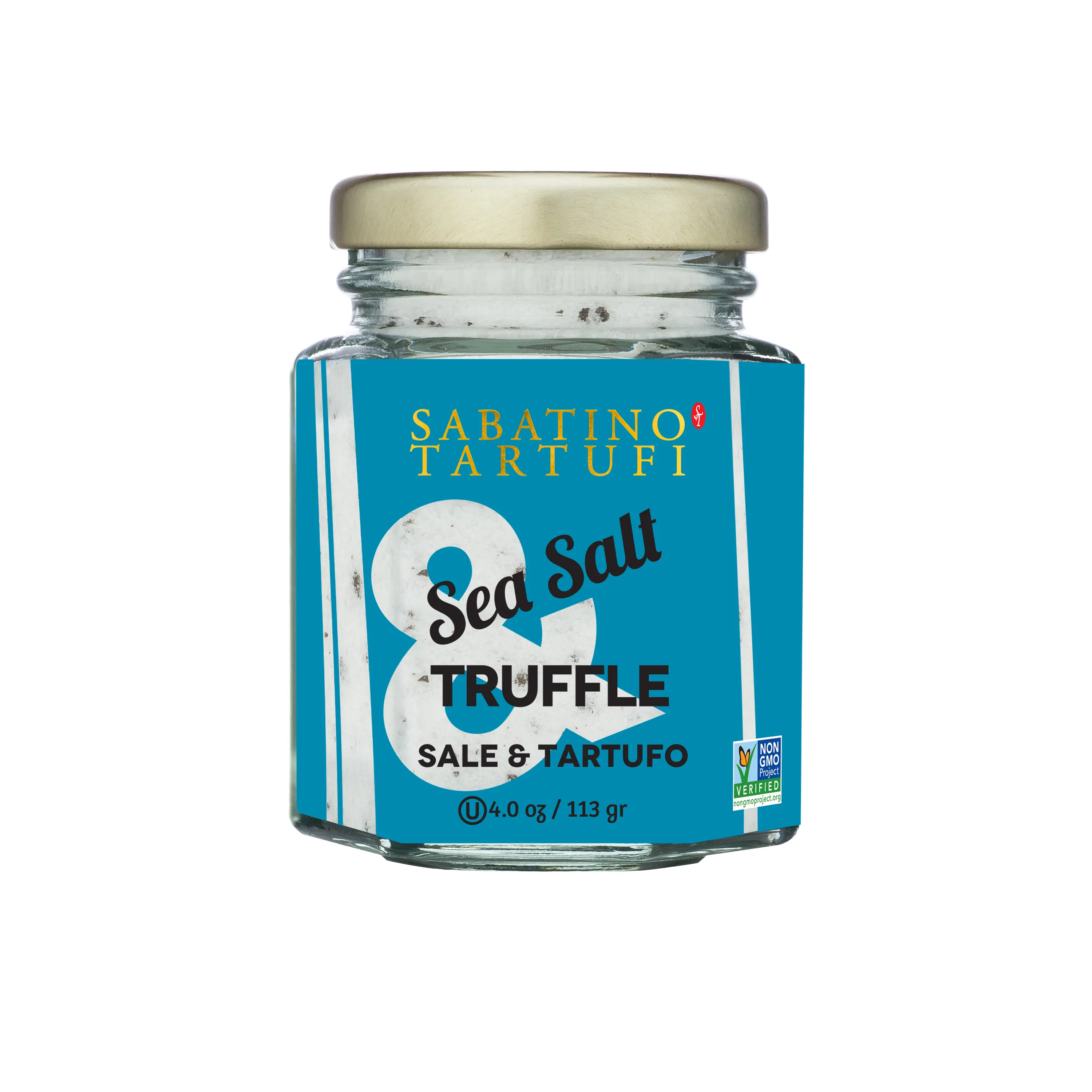 Sabatino Black Truffle Infused Granular Sea Salt, 3.4 oz - Contains Black Truffle, Infuses Earthy Richness, Boosts Flavor, Perfect for Lasagna