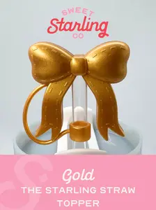 The Starling Straw Topper- Gold