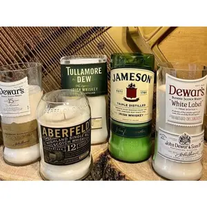 Irish & Scotch Whiskey Bottle Candles (12 Different Bottles)