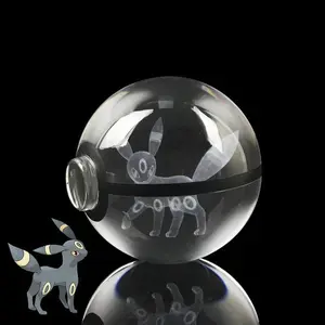 Umbreon Crystal Poke Keychain 2.0